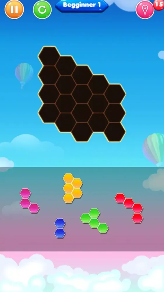 Скриншоты Action Jewel Hexa Puzzle
