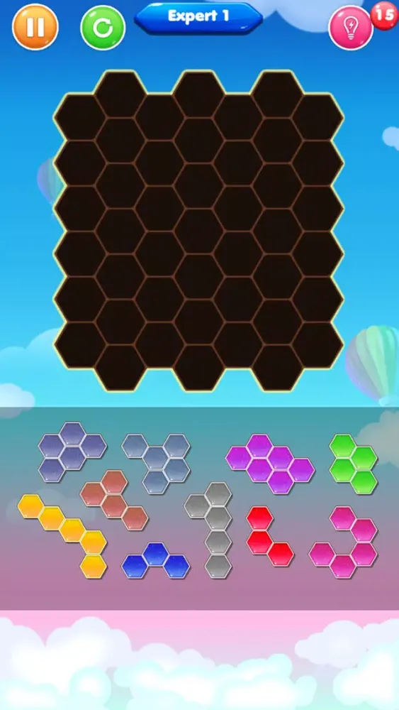Скриншоты Action Jewel Hexa Puzzle