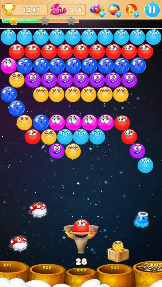 Bubble Shooter Emoji سکرین شاٹس