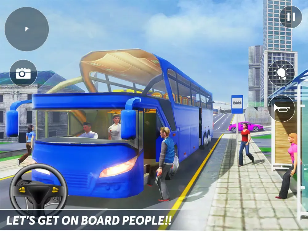 Capturas de tela do Bus Simulator 2 iPad 
