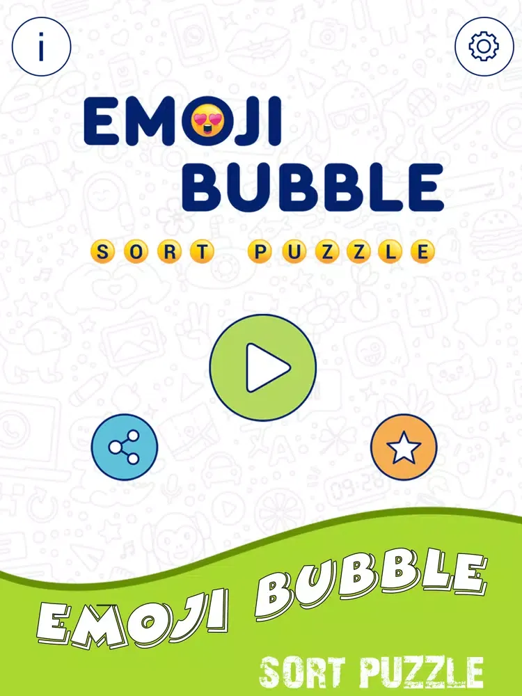 Capturas de pantalla de Emoji Ball Sort Puzzle iPad 