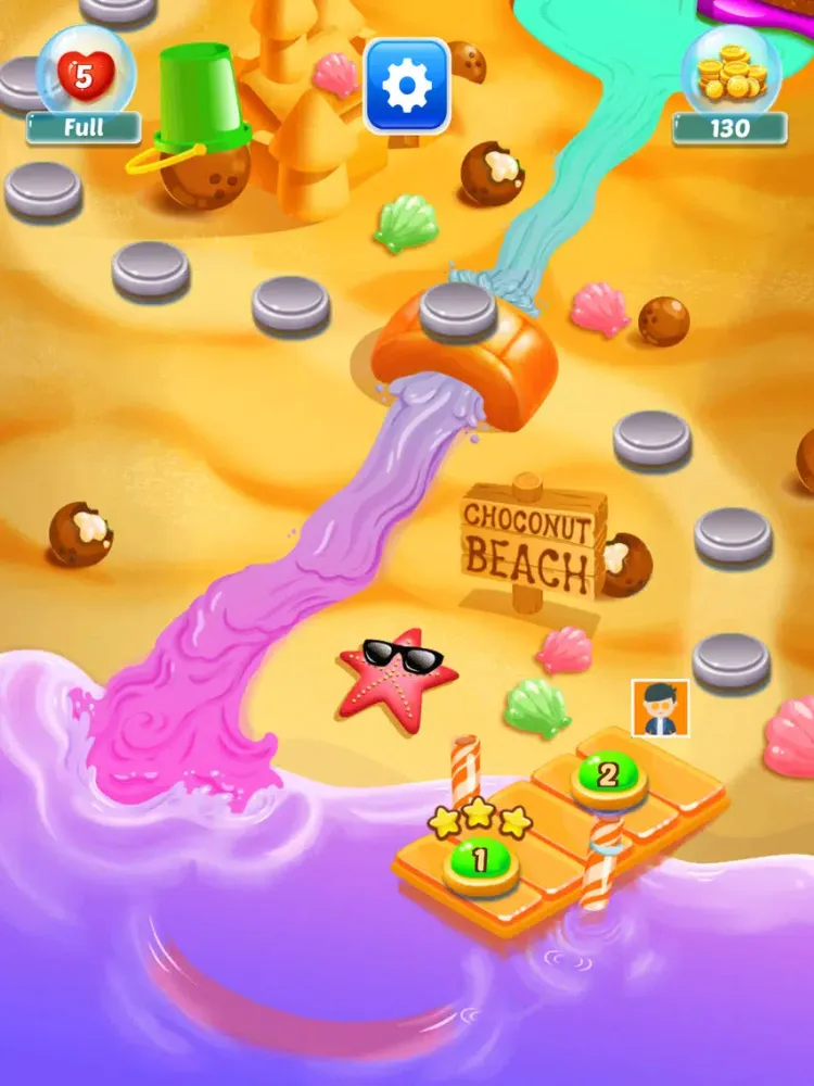 Fishjog - Ocean Splash iPad  स्क्रीनशॉट