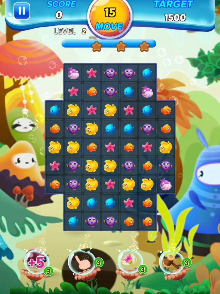 Fishjog - Ocean Splash iPad  स्क्रीनशॉट