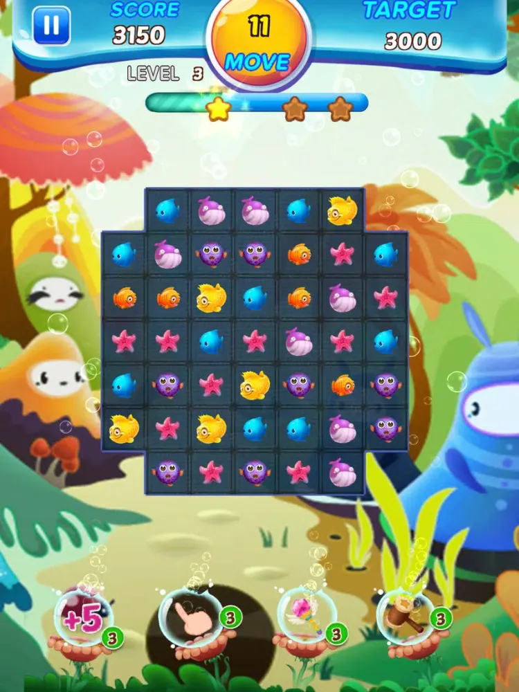 Fishjog - Ocean Splash iPad  स्क्रीनशॉट