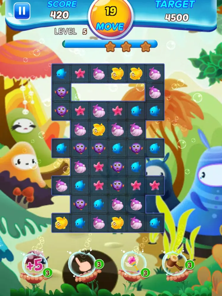 Fishjog - Ocean Splash iPad  स्क्रीनशॉट