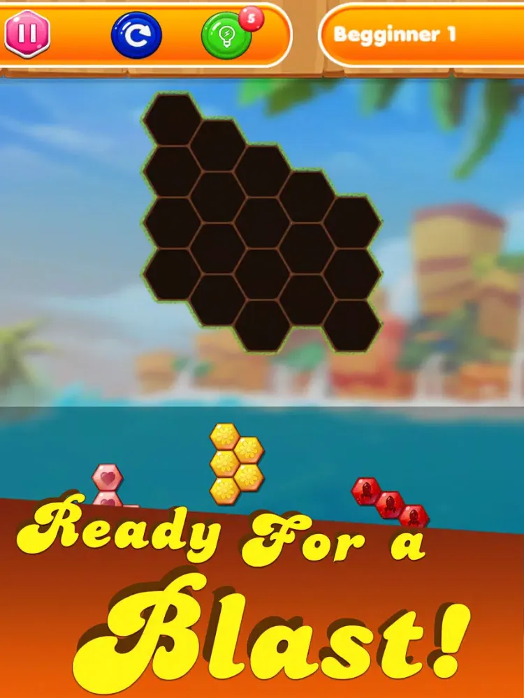 Zrzuty ekranu Star Block Hexagon iPad 