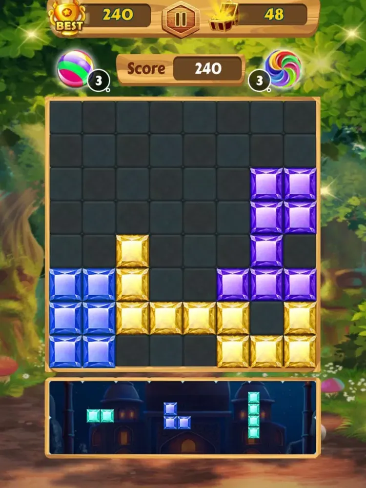 Captures d'écran de Block Puzzle Jewel Mania iPad 