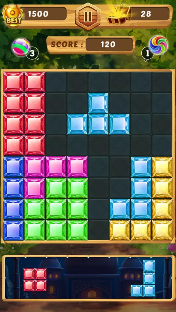 Captures d'écran de Block Puzzle Jewel Mania