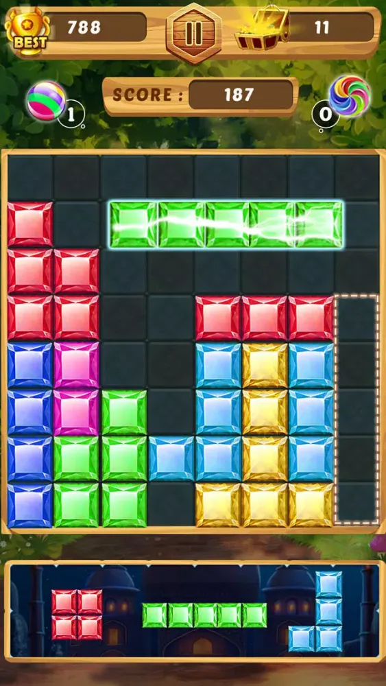 Captures d'écran de Block Puzzle Jewel Mania