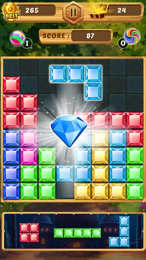Captures d'écran de Block Puzzle Jewel Mania