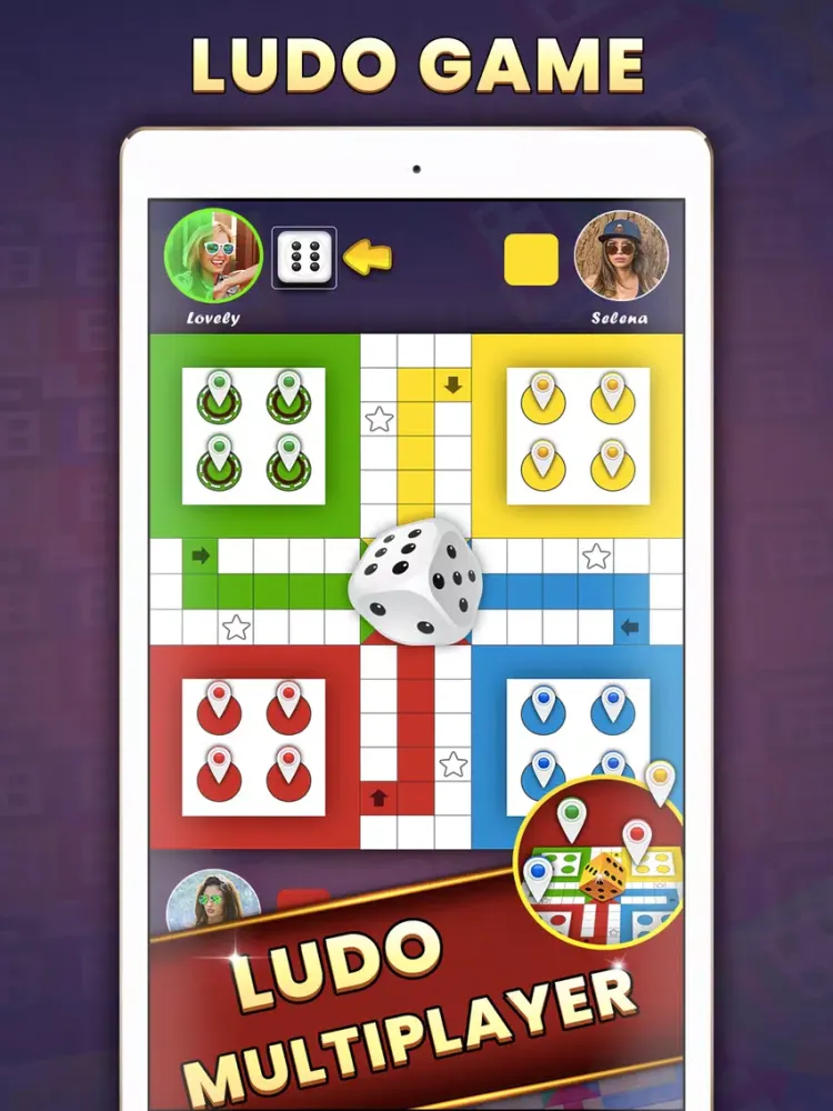 Capturas de tela do Ludo Friends iPad 
