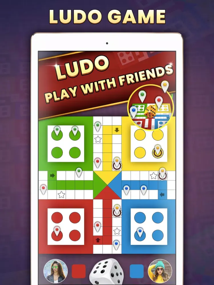 Capturas de tela do Ludo Friends iPad 