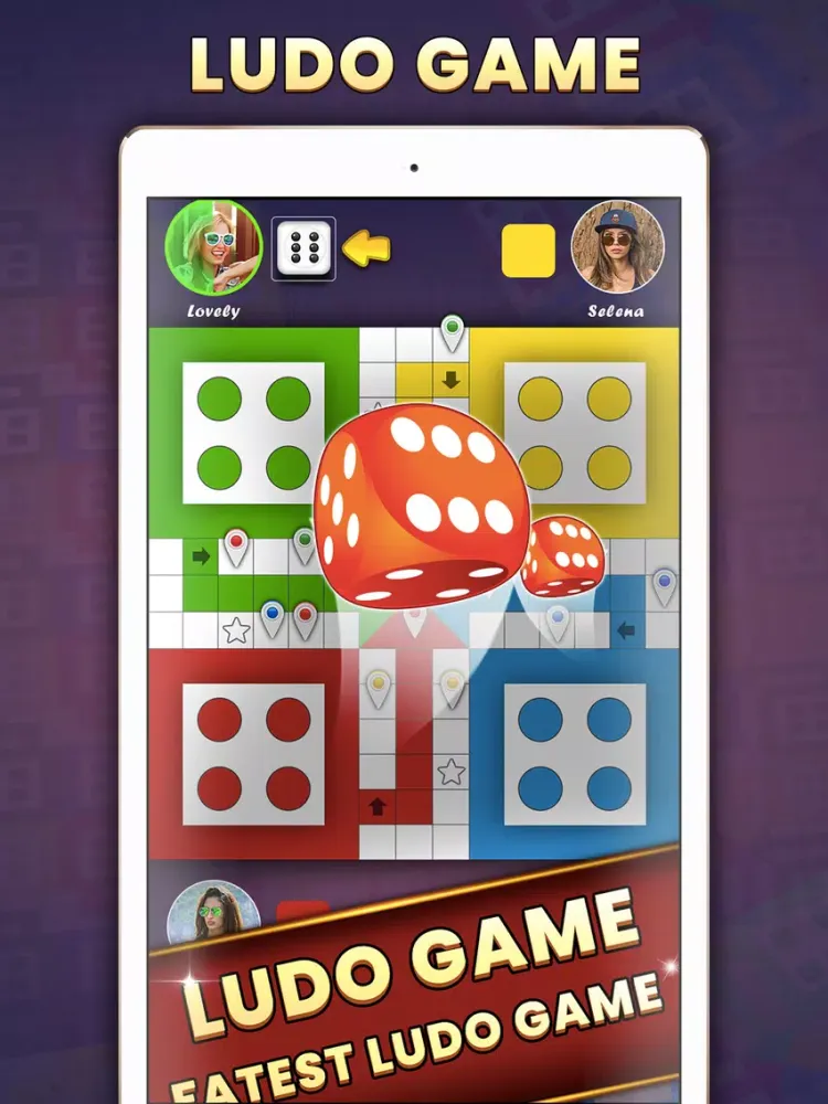 Capturas de tela do Ludo Friends iPad 
