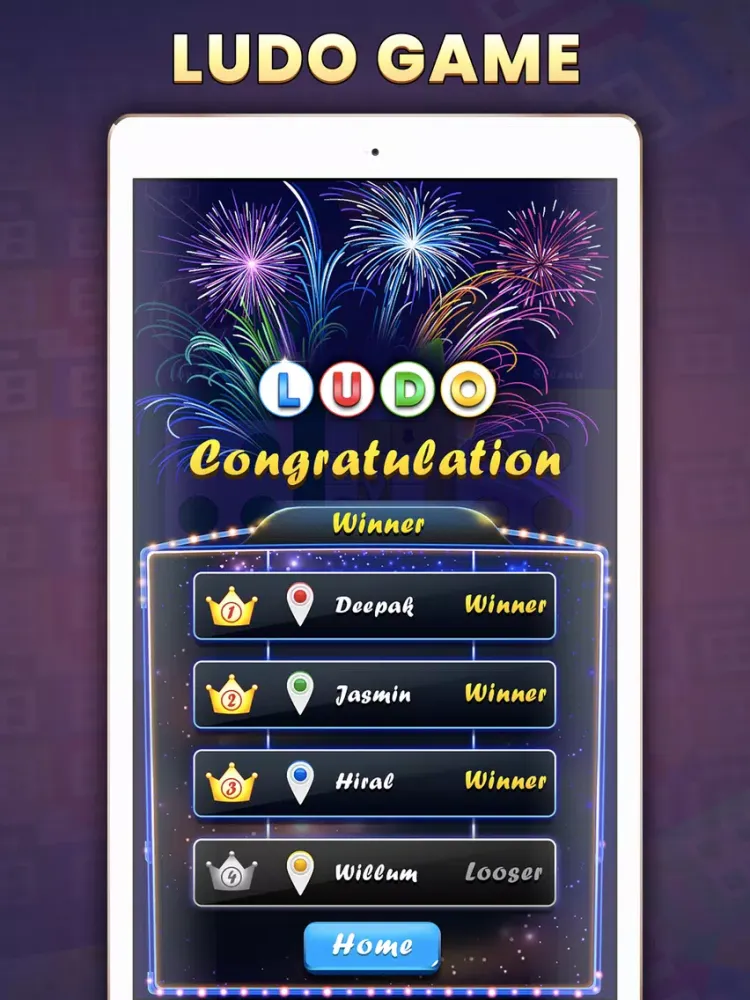 Capturas de tela do Ludo Friends iPad 