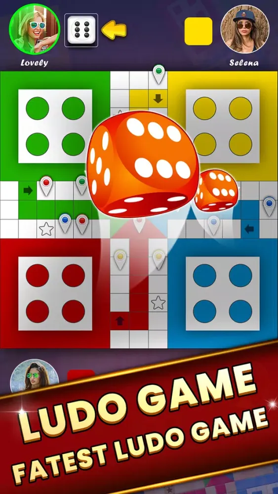 Capturas de tela do Ludo Friends