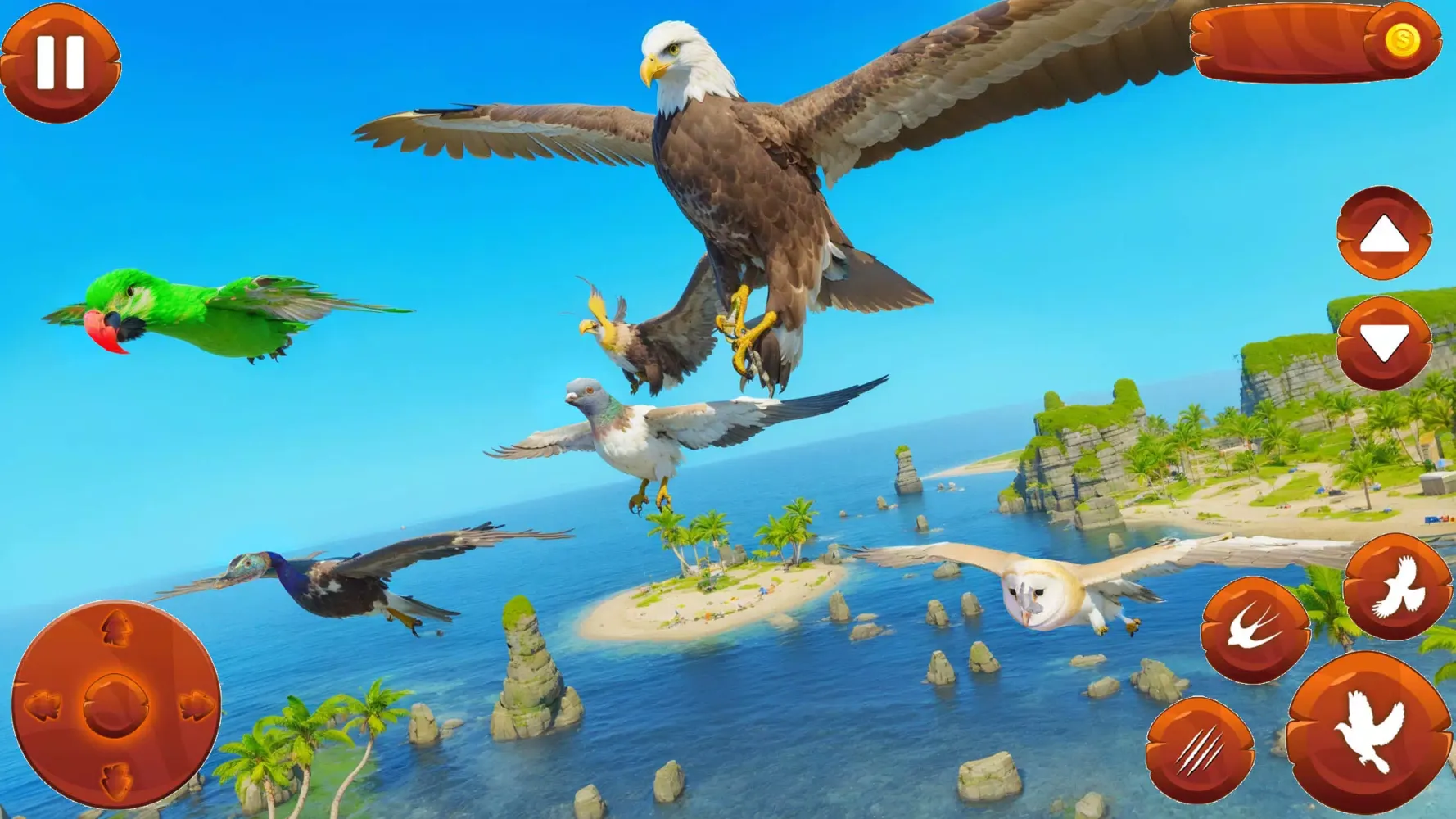Wild Birds Life Simulator 3D Screenshots