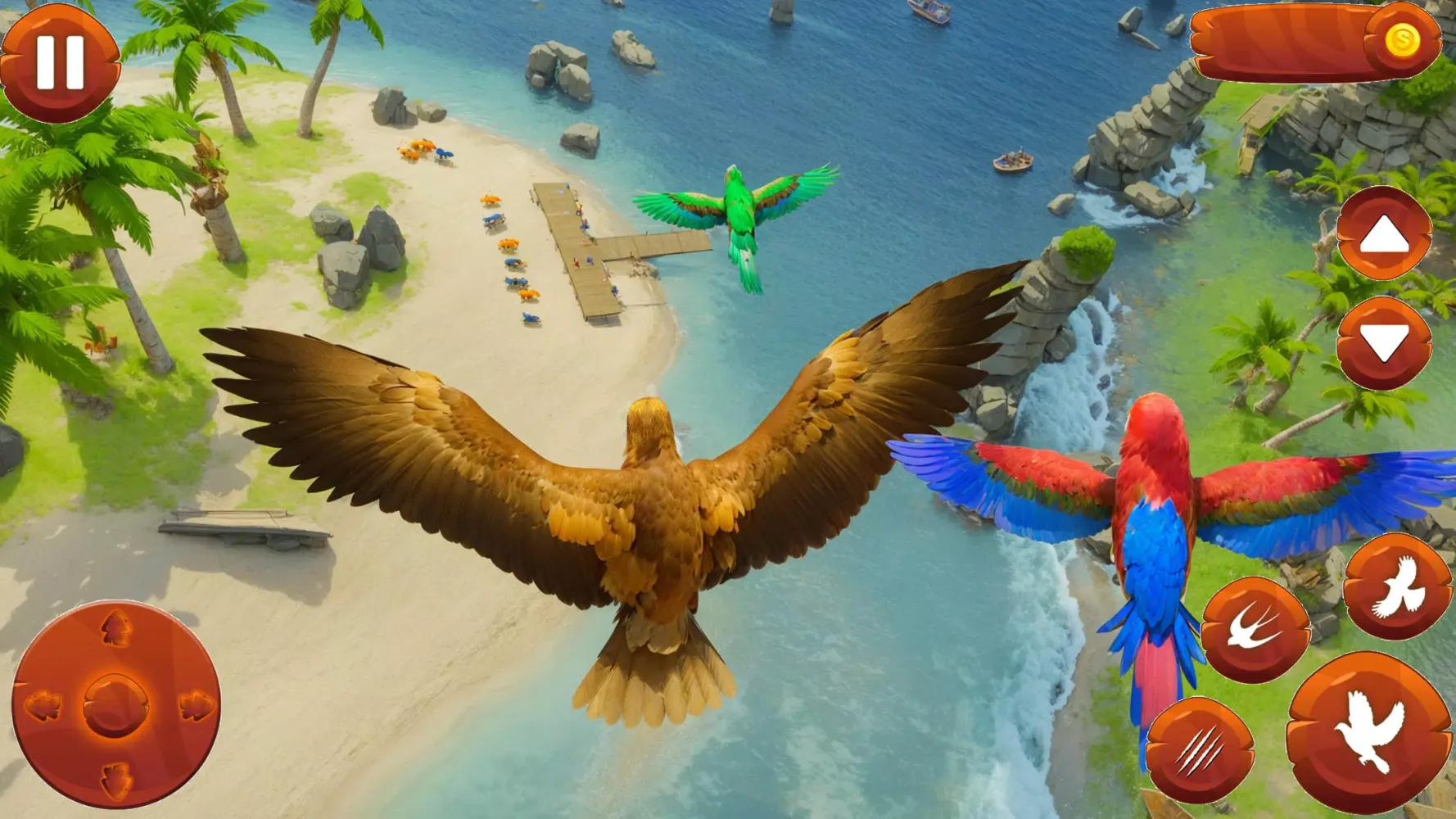 Wild Birds Life Simulator 3D Screenshots