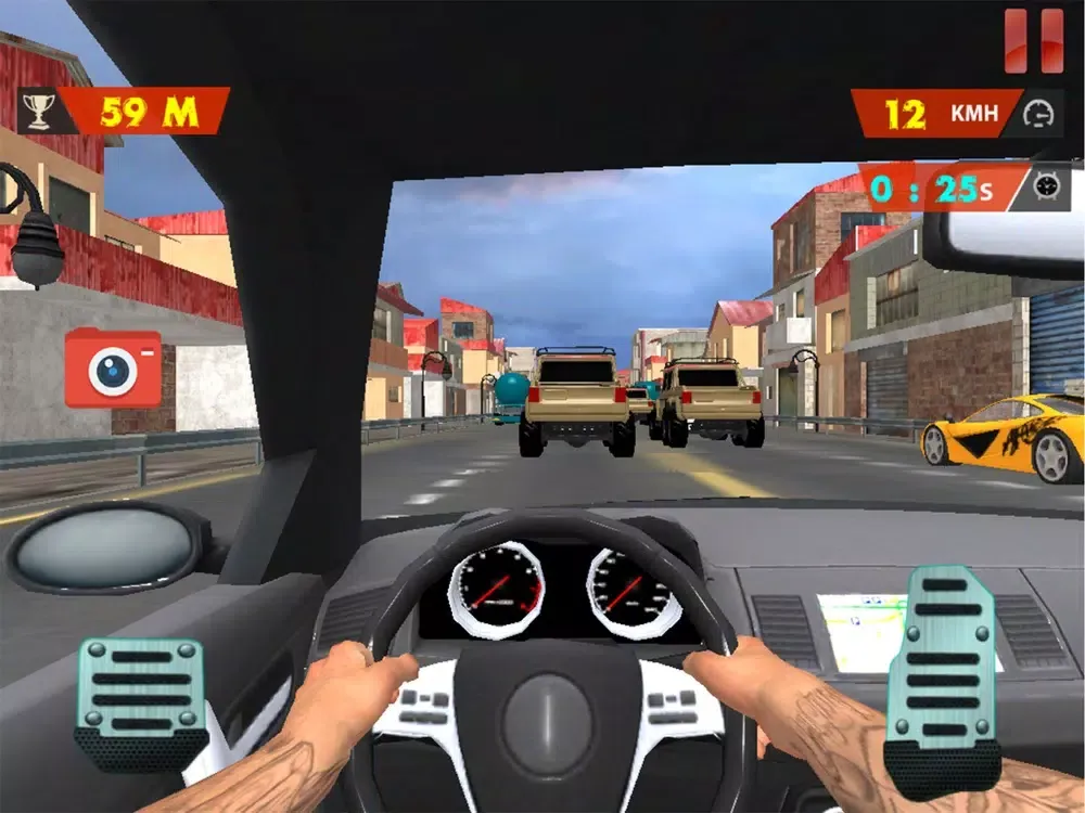 Captures d'écran de Endless Highway Traffic Race iPad 
