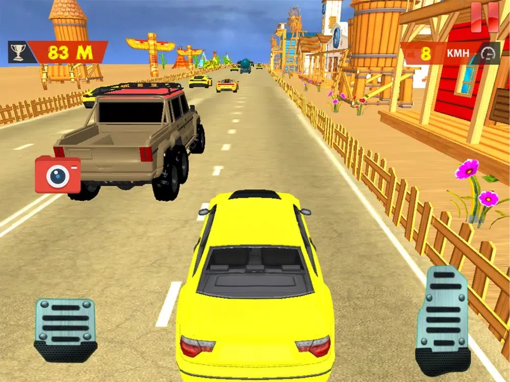 Captures d'écran de Endless Highway Traffic Race iPad 