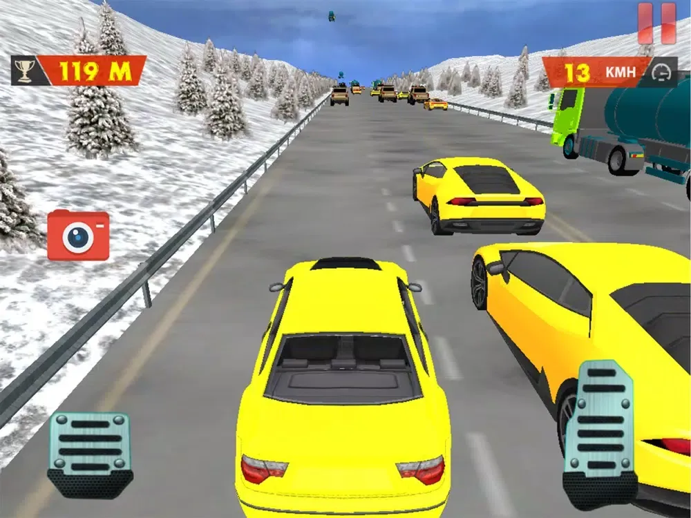 Captures d'écran de Endless Highway Traffic Race iPad 