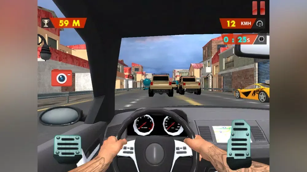 Captures d'écran de Endless Highway Traffic Race