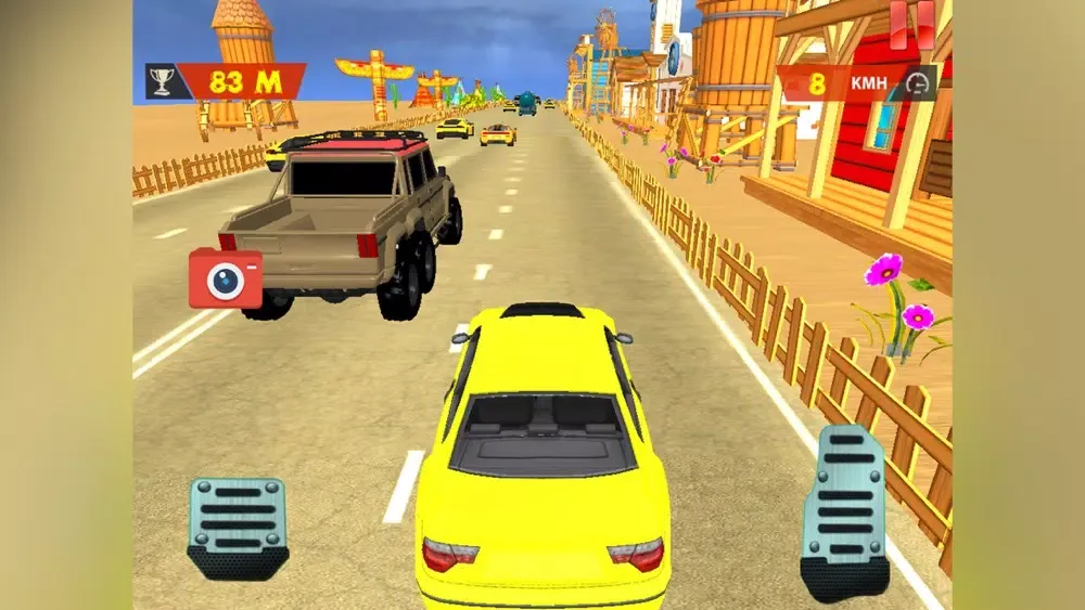 Captures d'écran de Endless Highway Traffic Race