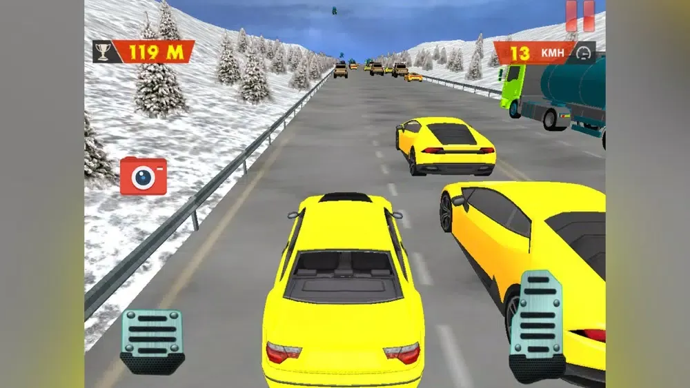 Captures d'écran de Endless Highway Traffic Race