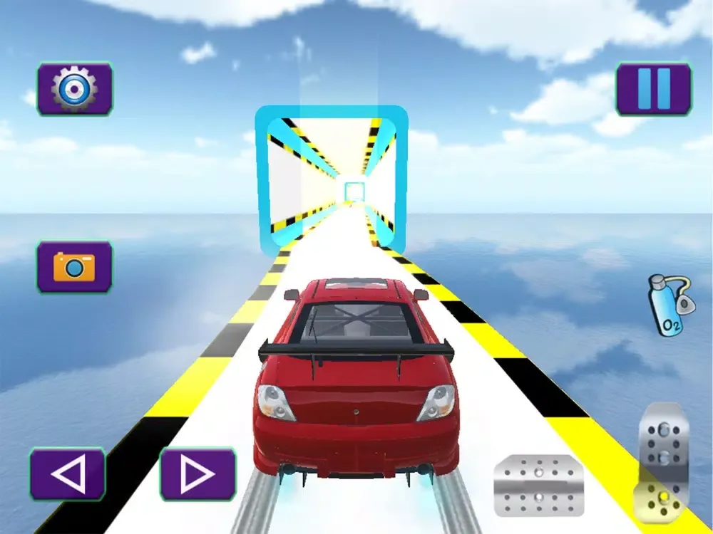 Скриншоты Top Speed Stunts Car Racing iPad 