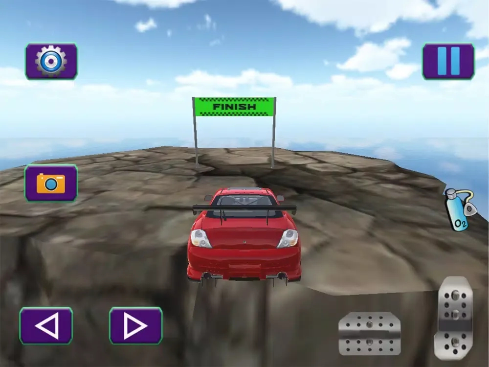 Скриншоты Top Speed Stunts Car Racing iPad 