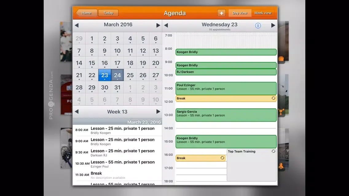 Capturas de pantalla de ProAgenda.com for iPhone