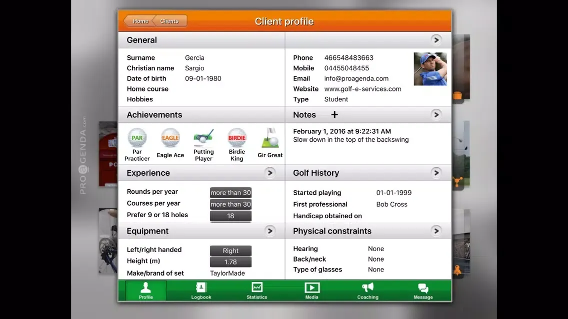 Capturas de pantalla de ProAgenda.com for iPhone