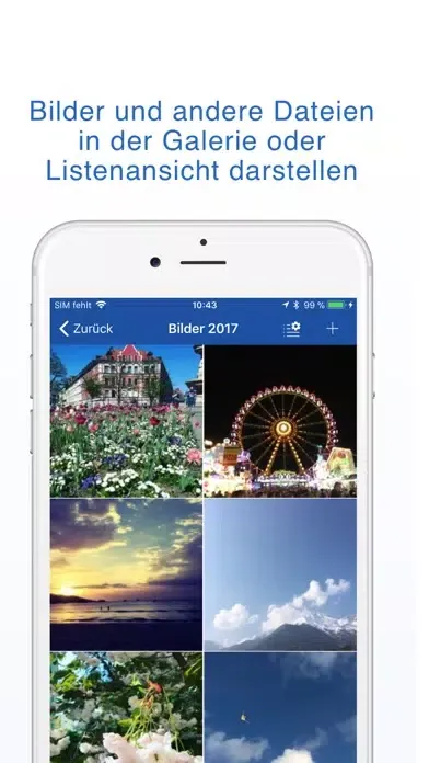 Screenshot di GMX Cloud