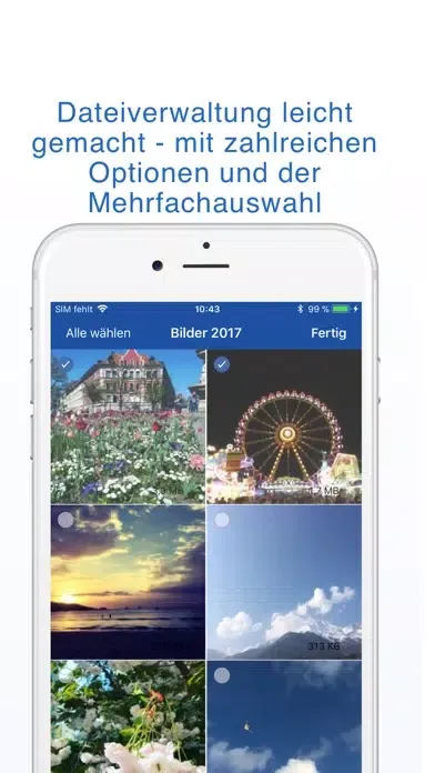 Screenshot di GMX Cloud