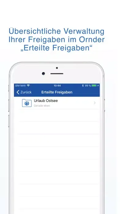 Screenshot di GMX Cloud