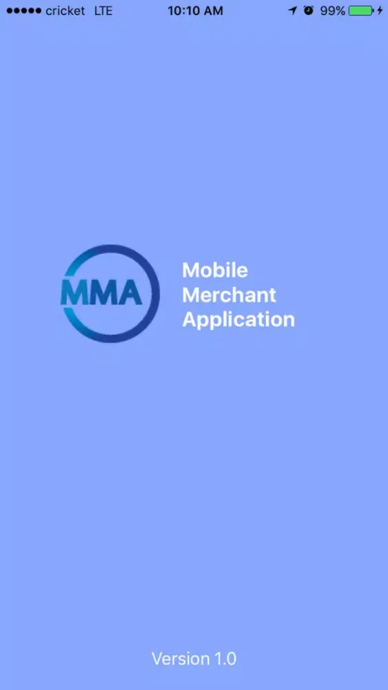 Capturas de tela do Mobile Merchant Application