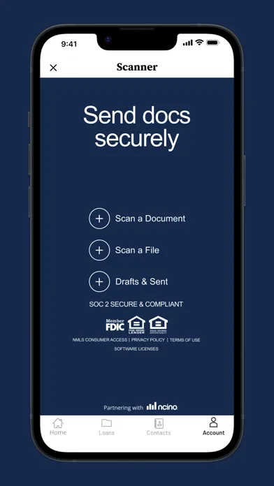 Capturas de pantalla de UNMB My Mortgage App