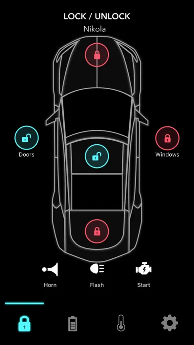 Screenshot di Teslar — For your Tesla