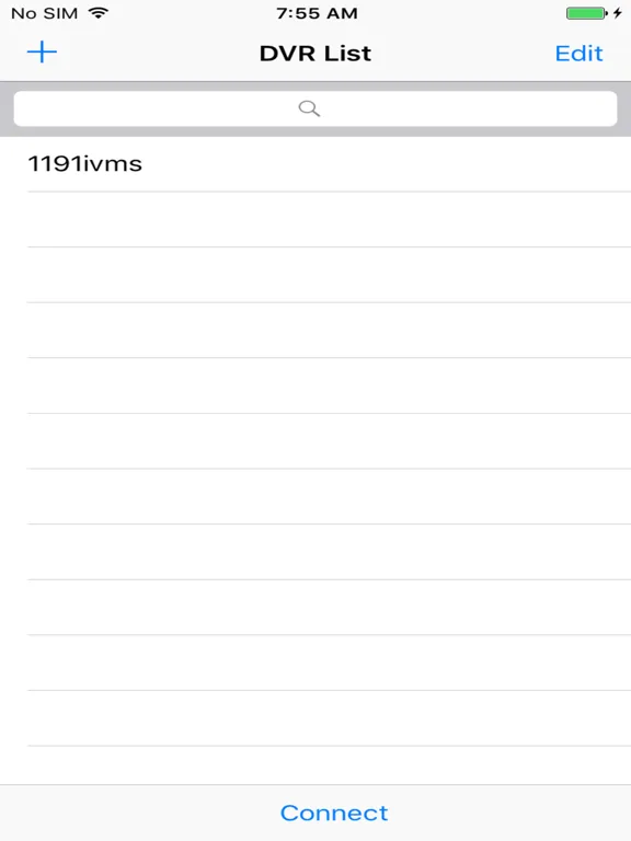 EZ-NetViewer iPad  Ekran Görüntüleri