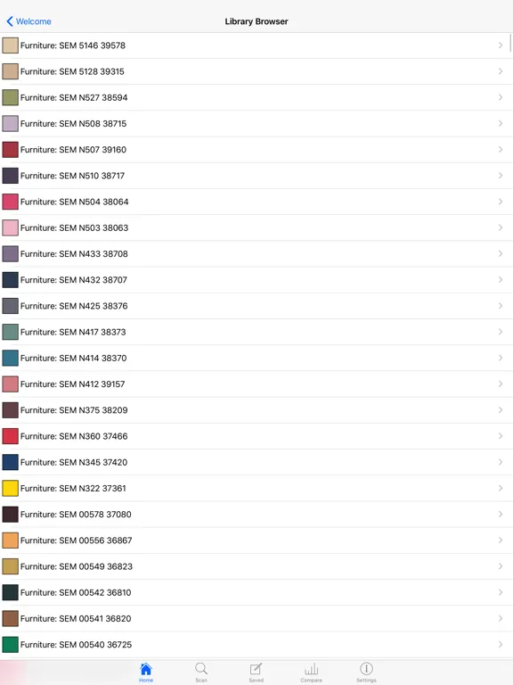 Tangkapan skrin Sherlock Colors iPad 