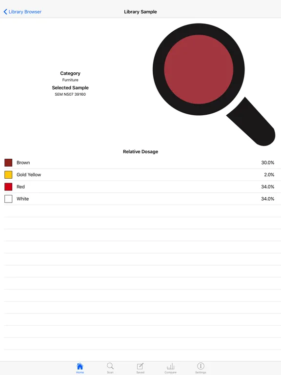 Tangkapan skrin Sherlock Colors iPad 