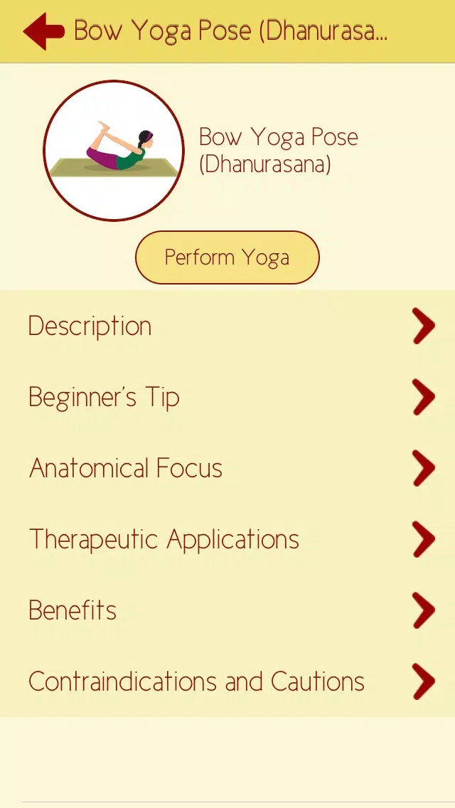 Tangkapan skrin Best Yoga Poses