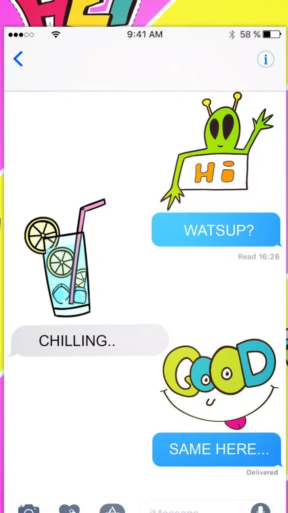 90's Emoji - Retro Sticker Set for iMessage سکرین شاٹس