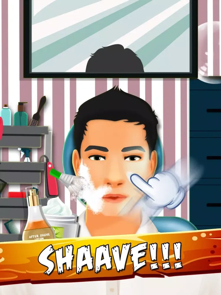 Crazy Beard Salon - Hipster Style iPad  سکرین شاٹس