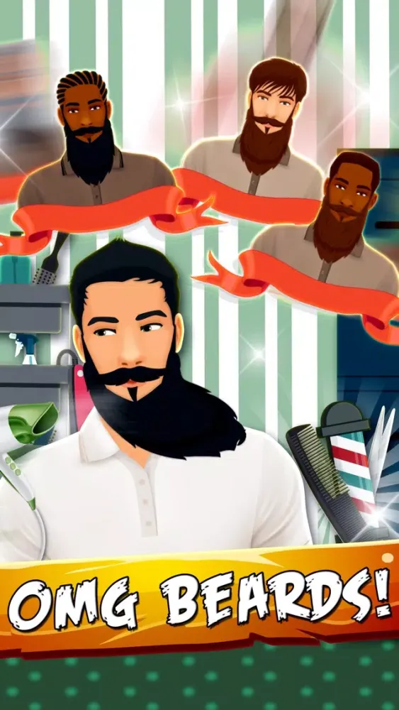 Crazy Beard Salon - Hipster Style سکرین شاٹس