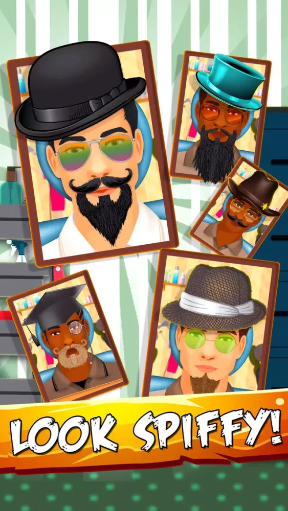 Crazy Beard Salon - Hipster Style سکرین شاٹس