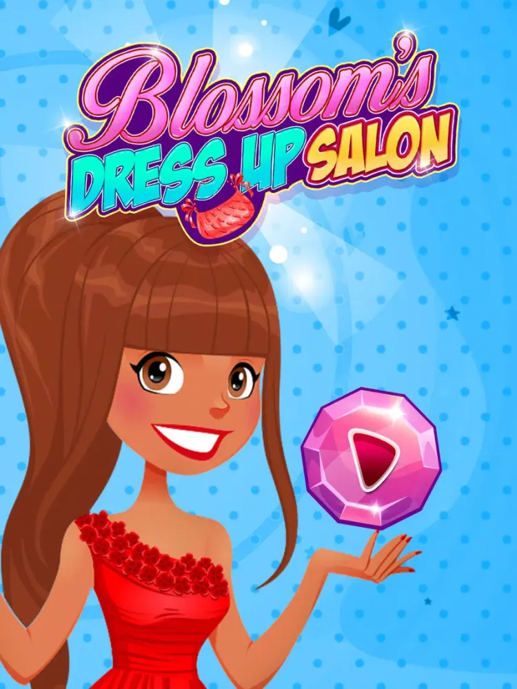 Tangkapan layar Blossom's Dress up Salon iPad 