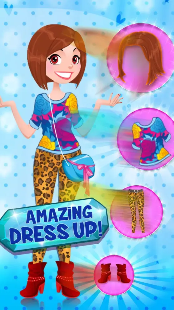 Tangkapan layar Blossom's Dress up Salon