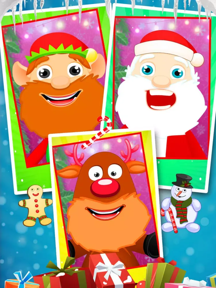 Santa's Christmas Day Shave at the Hipster Beard Salon iPad  Ekran Görüntüleri