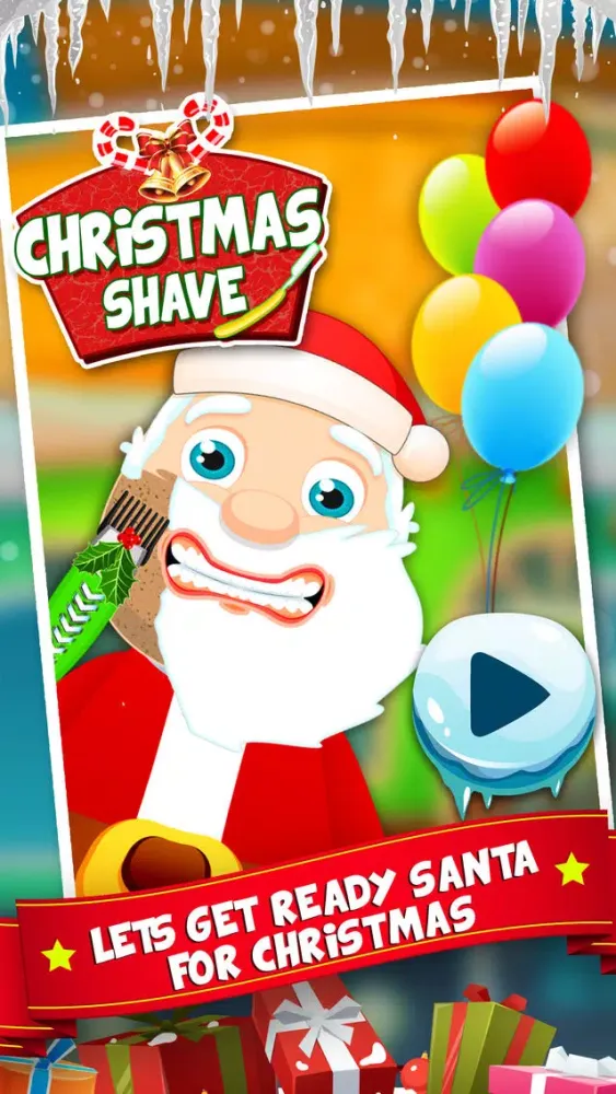 Santa's Christmas Day Shave at the Hipster Beard Salon Ekran Görüntüleri