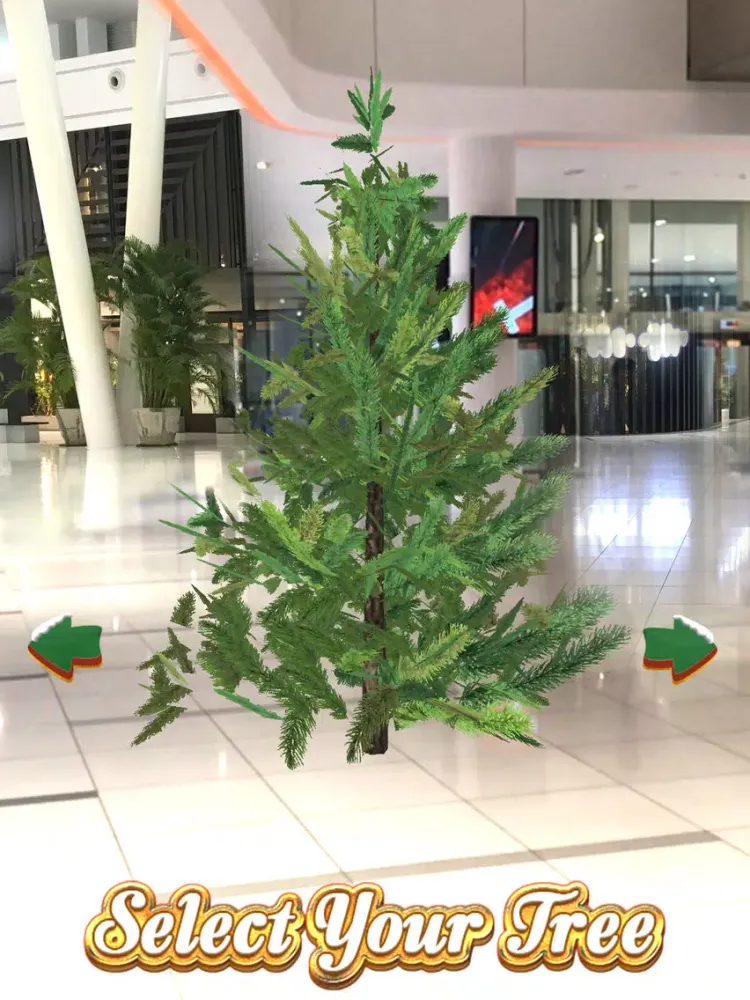 Zrzuty ekranu Christmas Tree Decoration - AR iPad 